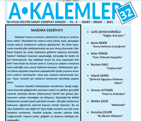 Eskimeyen Duyurular: Akalemler 32. Sayısıyla Okuruyla Buluştu!
