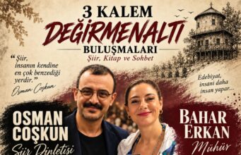 3 KALEM DEĞİRMENALTI BULUŞMALARI TEKİRDAĞ’DA EDEBİYATSEVERLERİ BİR ARAYA GETİRECEK