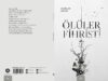 MAHFEL’DEN YENİ KİTAP: ÖLÜLER FİHRİSTİ