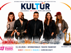 KULTÜR 2026 – 11 Ekim’de Frankfurt’ta uluslararası kültür ve sanat buluşması gerçekleşiyor…