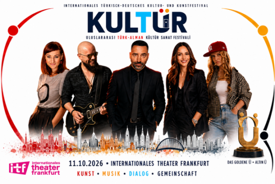 KULTÜR 2026 – 11 Ekim’de Frankfurt’ta uluslararası kültür ve sanat buluşması gerçekleşiyor…