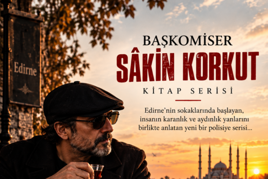 Edirne sokaklarında yeni bir polisiye karakter: Başkomiser Sâkin Korkut