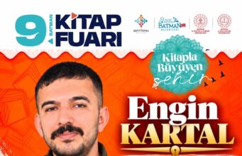 Dizelerin sevdalısı, Batman’ın sesi: Engin Kartal 9. Batman Kitap Fuarı’nda sevenleriyle buluşuyor!